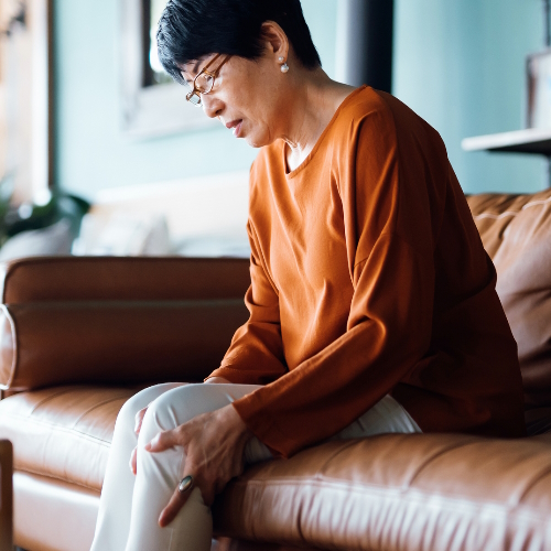 portrait of adult woman with disabiliites looking at camera